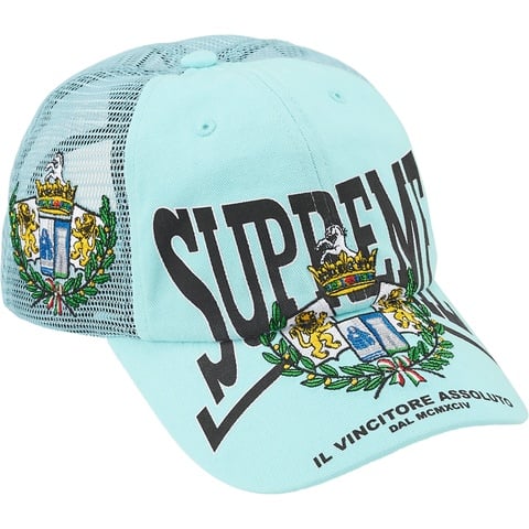 Crest Mesh Back 6-Panel - fall/winter 2025 - Supreme Crest Mesh Back 6-Panel - fall/winter 2025 - Supreme