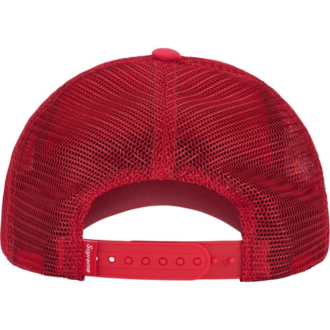 Supreme Crest Mesh Back 6-Panel - Red