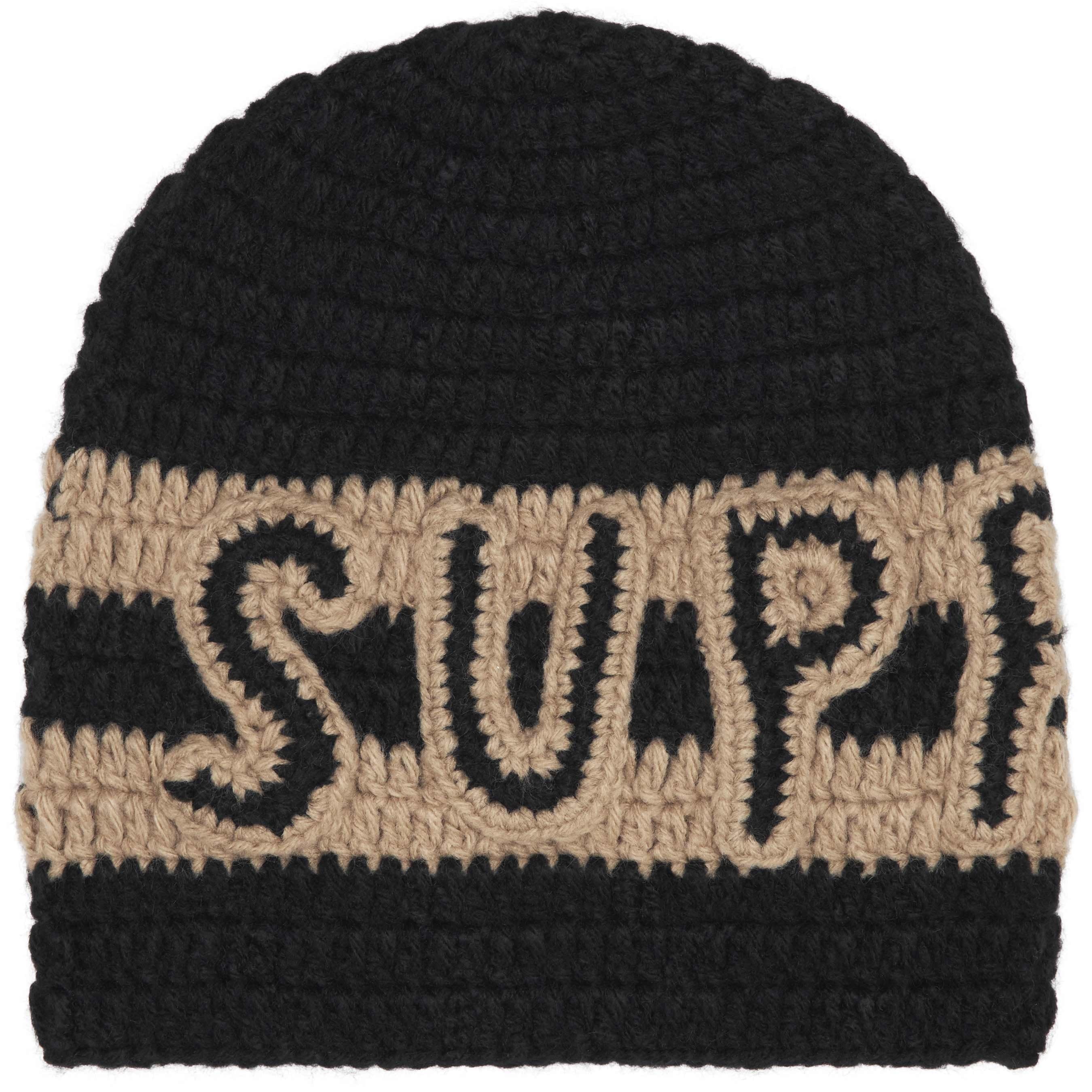Supreme Crochet Logo Beanie (FW25) - $68