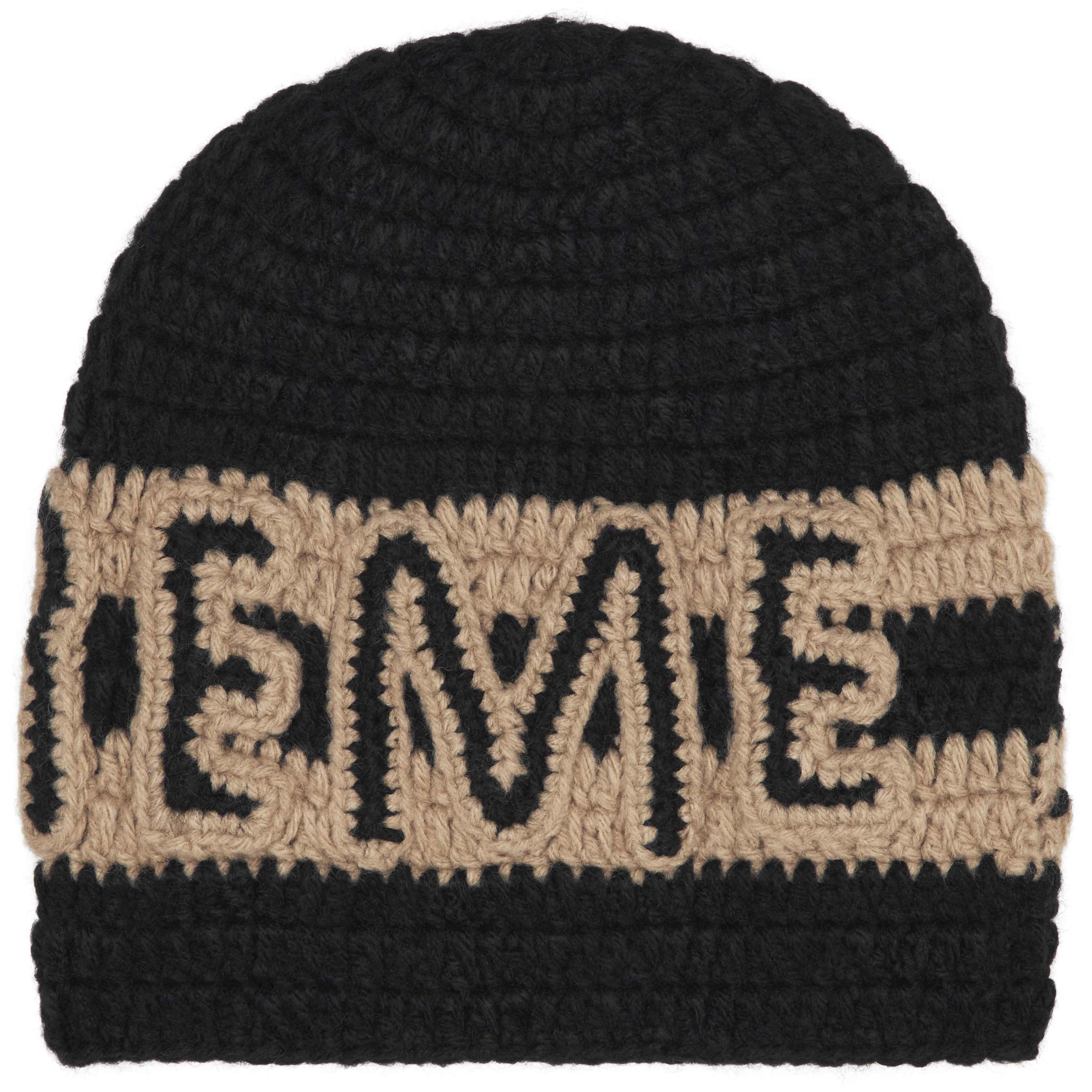 Supreme Crochet Logo Beanie (FW25) - $68