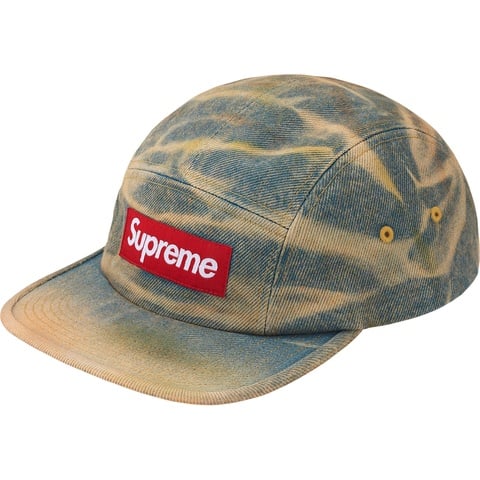 帽子 Supreme 23SS Denim Camp Cap Dirty Indigo Supreme Denim Camp Cap 