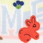 Supreme Felt Appliqué Earflap Beanie (FW25) - White