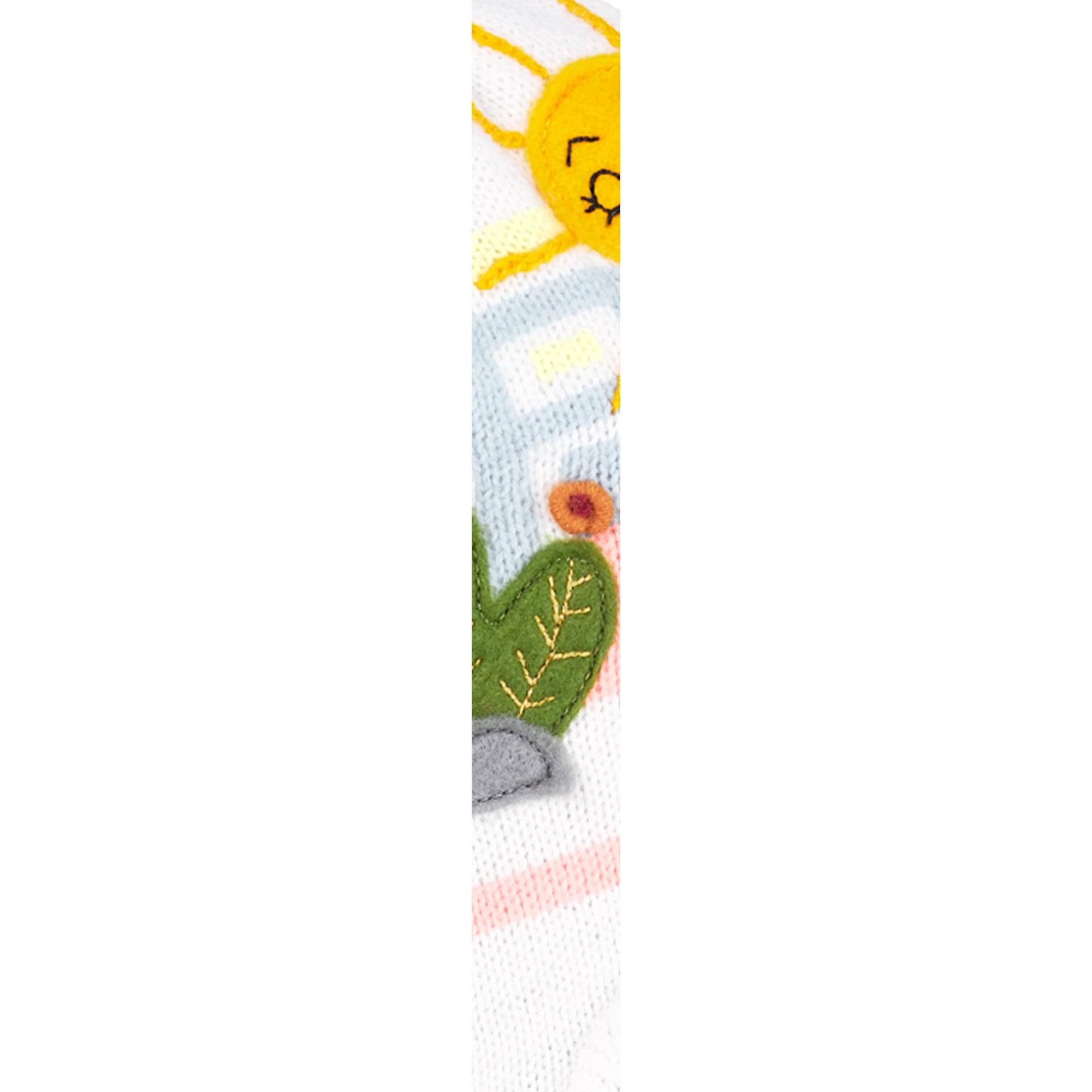 Supreme Felt Appliqué Earflap Beanie (FW25) - White - $78