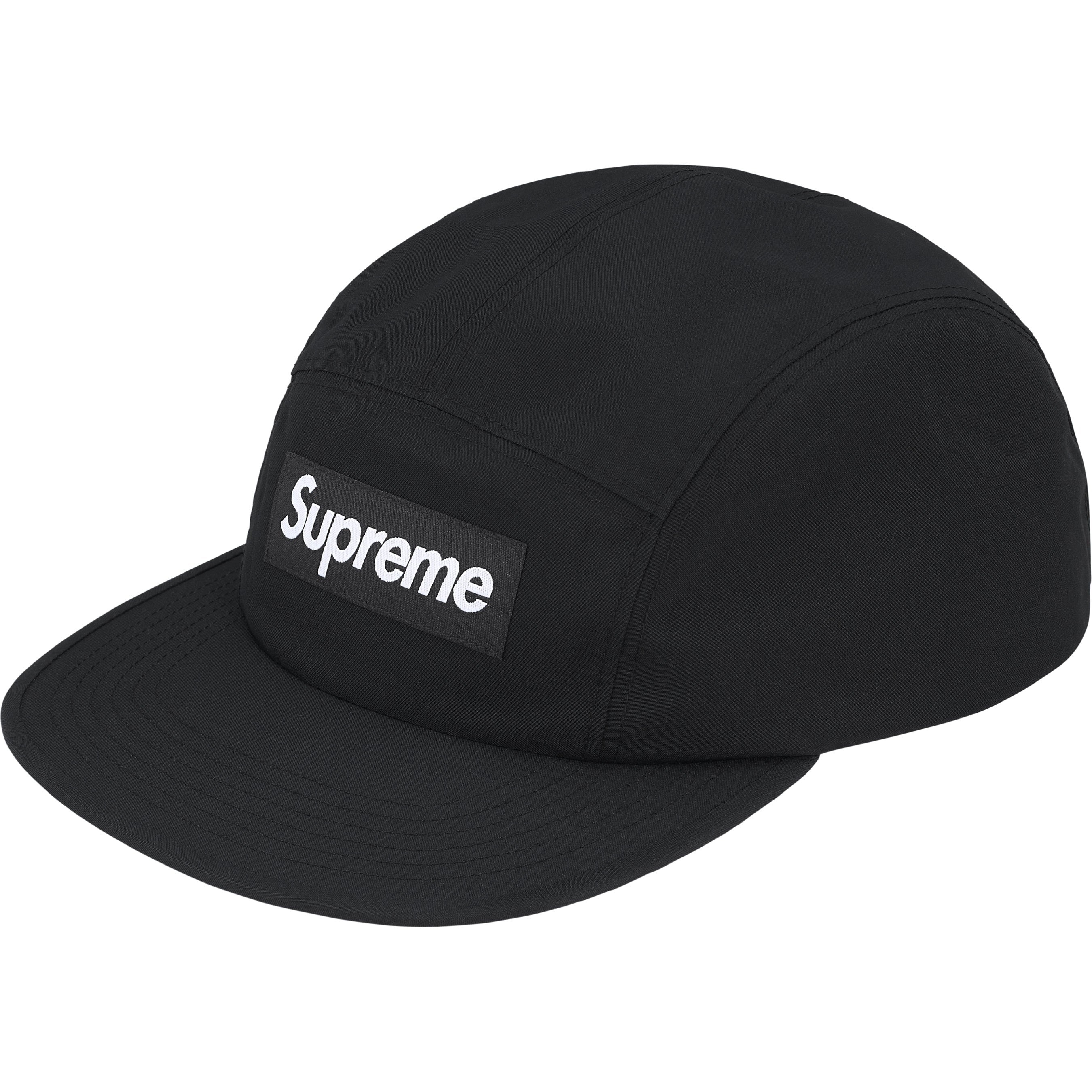 Supreme GORE-TEX Zip Pocket Camp Cap (FW25) - Black - $58