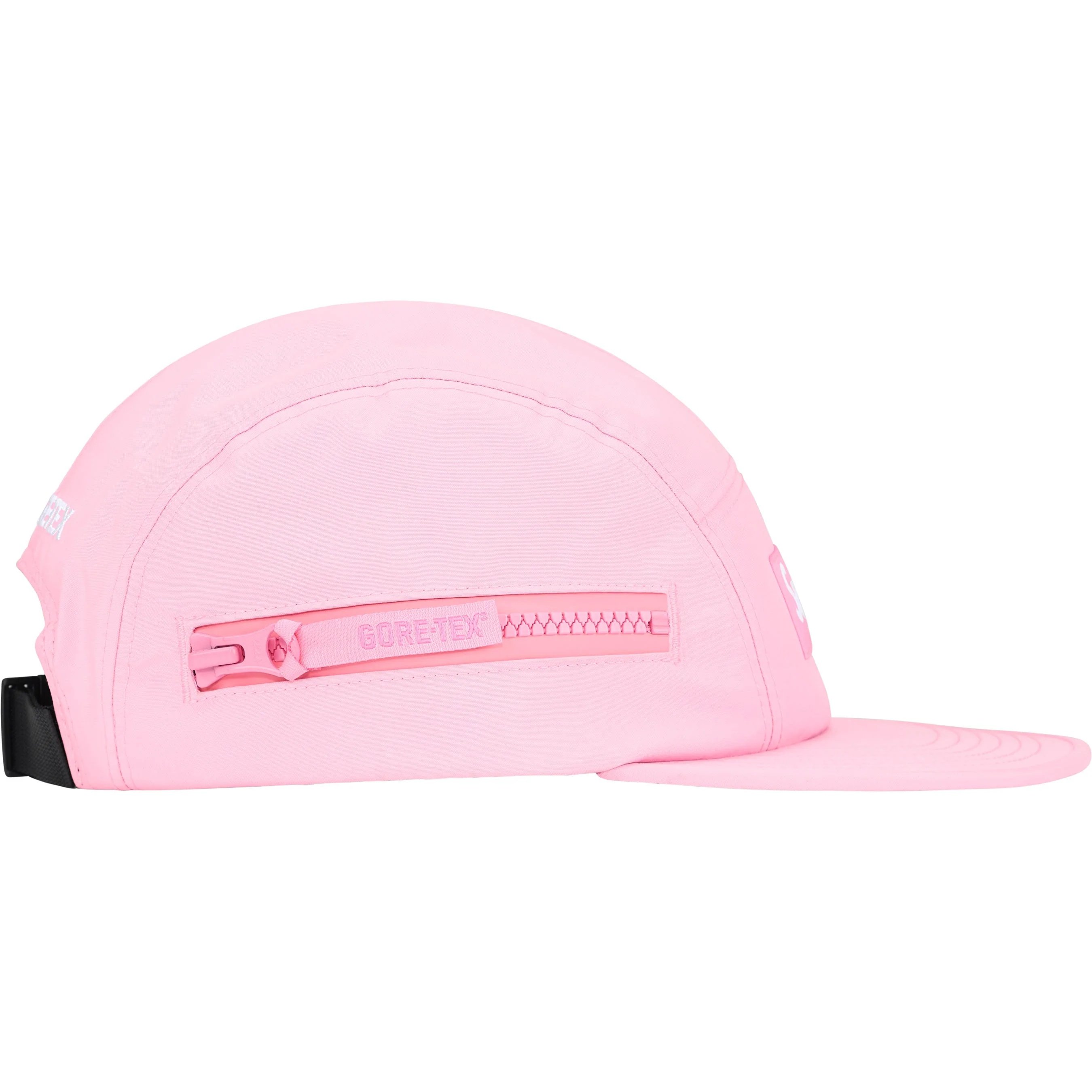 Supreme GORE-TEX Zip Pocket Camp Cap (FW25) - Pink - $58