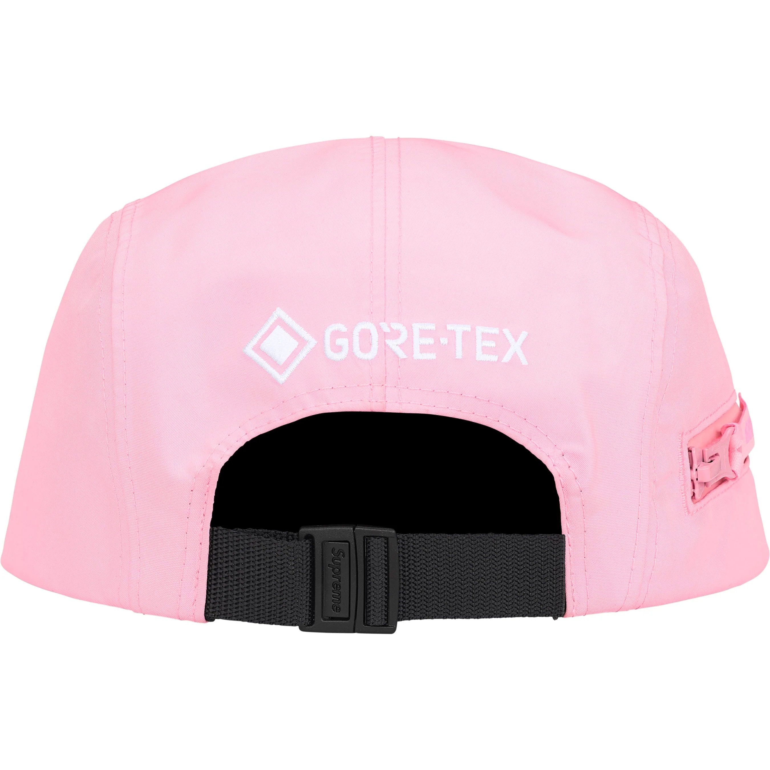 Supreme GORE-TEX Zip Pocket Camp Cap (FW25) - Pink - $58