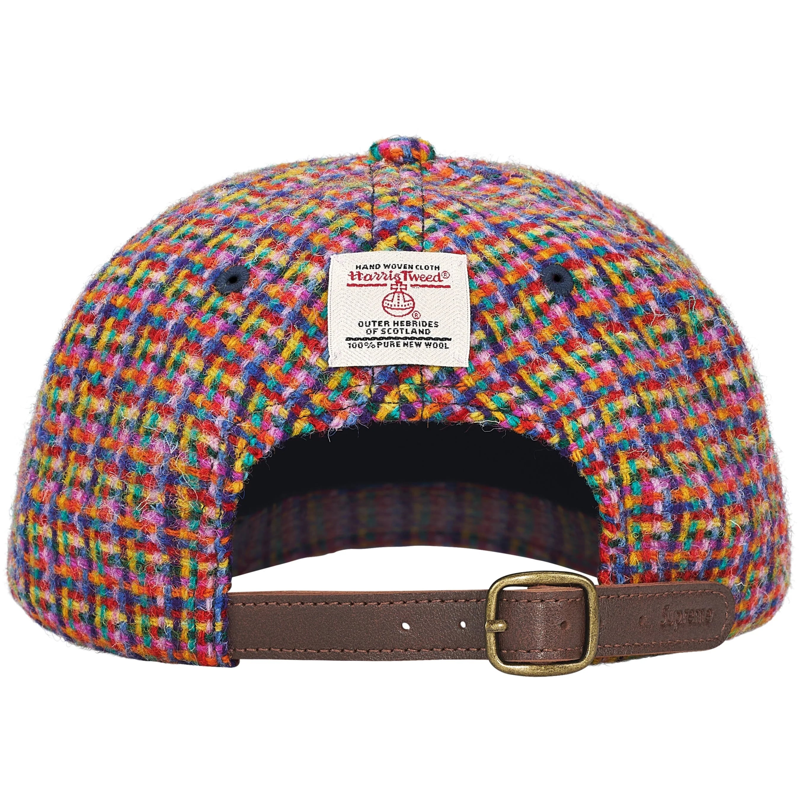 Supreme Harris Tweed 6-Panel (FW25) - $58
