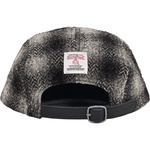 Supreme Harris Tweed Camp Cap (FW25) - Black
