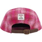 Supreme Harris Tweed Camp Cap (FW25) - Pink