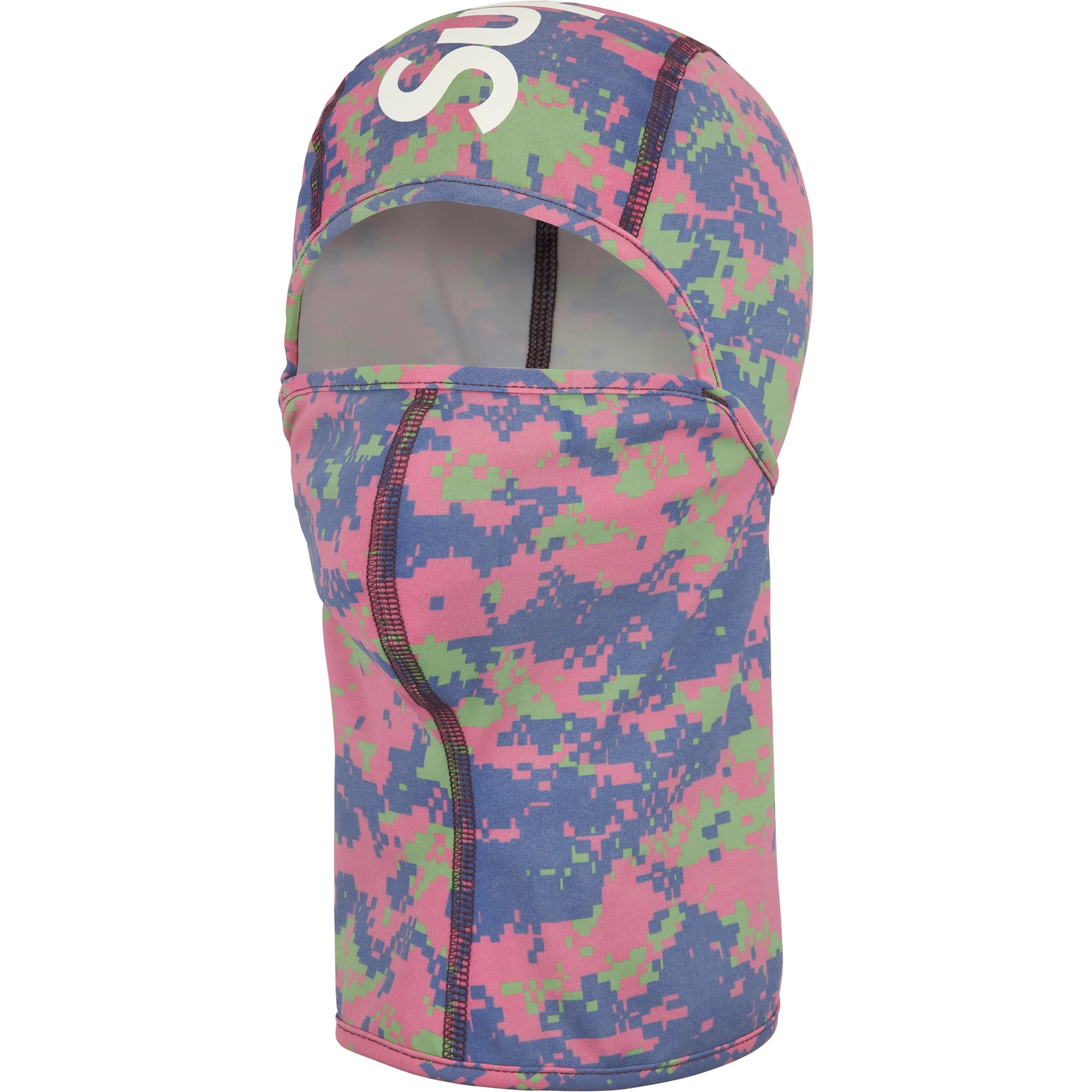 Supreme Heat Reactive Digi Camo Balaclava (FW25) - Black - $44