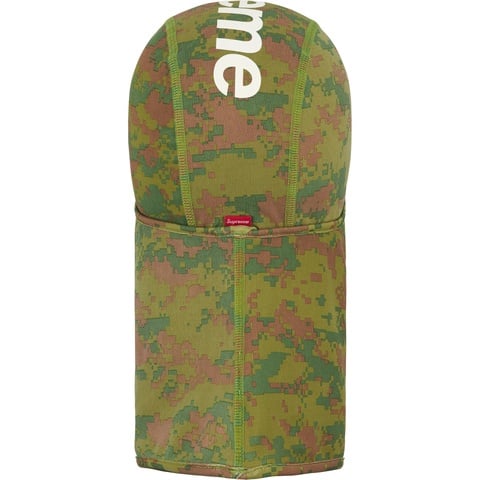 Supreme Heat Reactive Digi Camo Balaclava - Olive