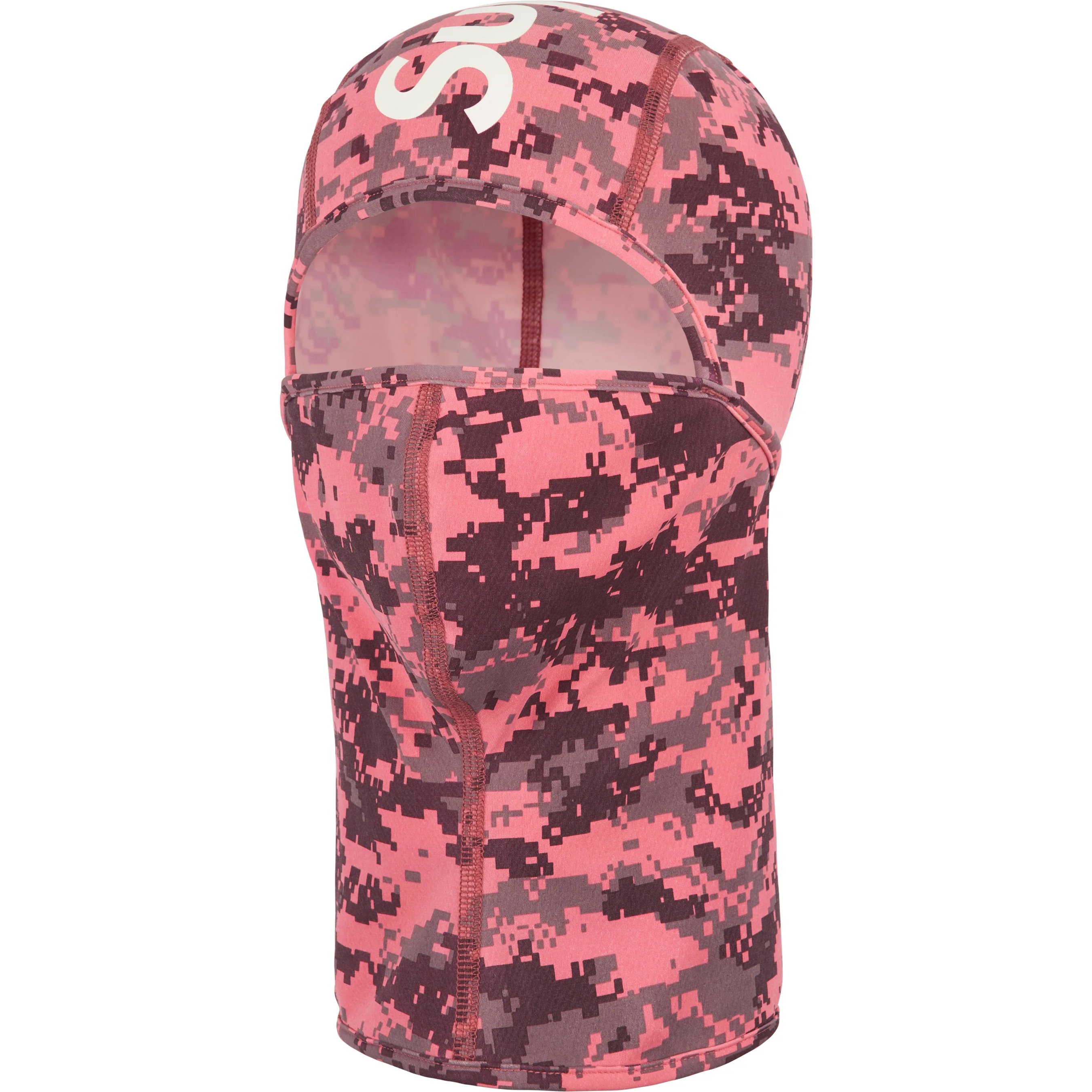 Supreme Heat Reactive Digi Camo Balaclava (FW25) - Pink - $44