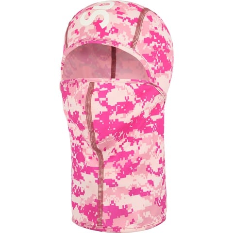 Supreme Heat Reactive Digi Camo Balaclava - Pink