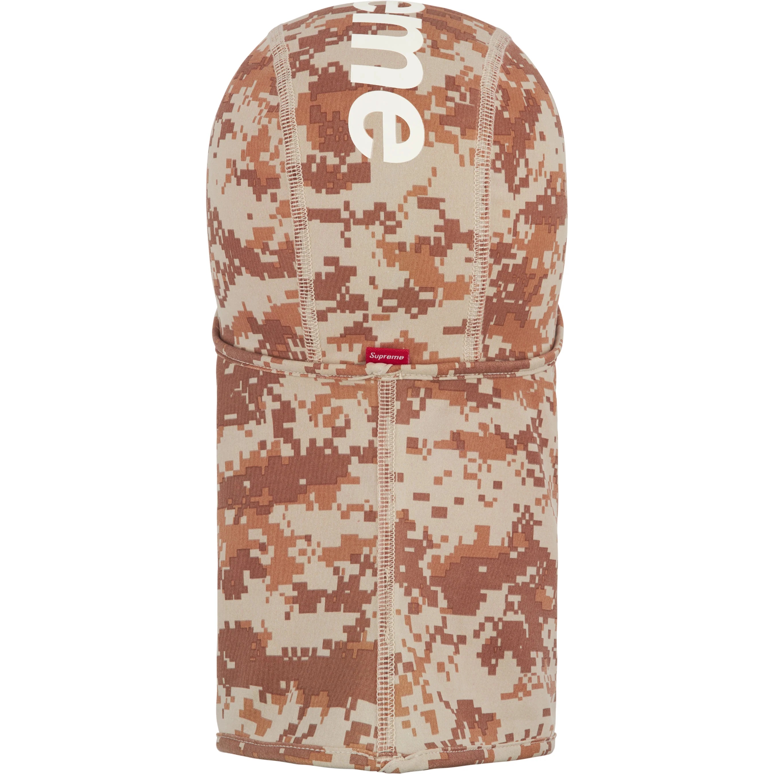 Supreme Heat Reactive Digi Camo Balaclava (FW25) - Tan - $44
