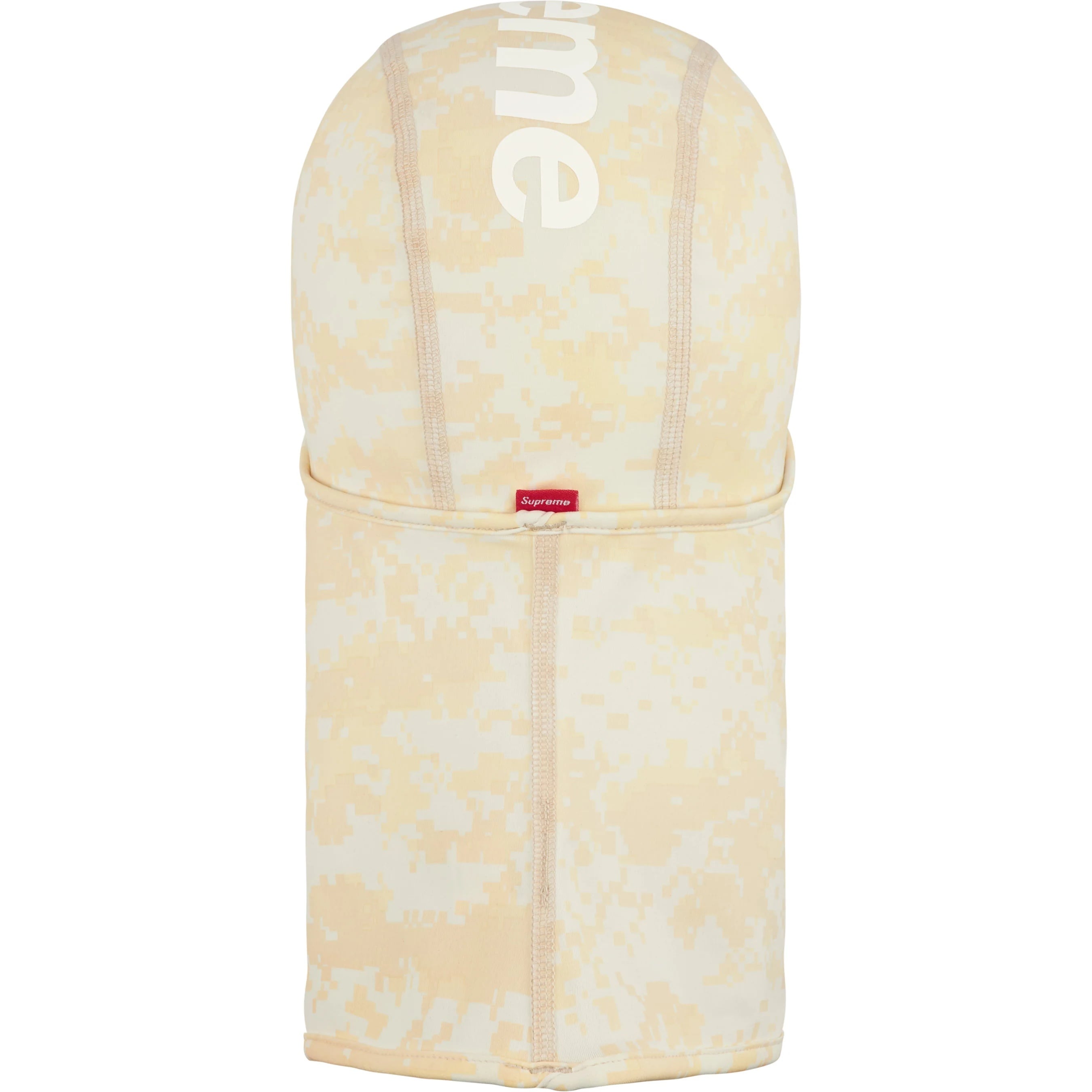 Supreme Heat Reactive Digi Camo Balaclava (FW25) - Tan - $44