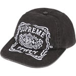 Supreme Italy 6-Panel (FW25) - Black