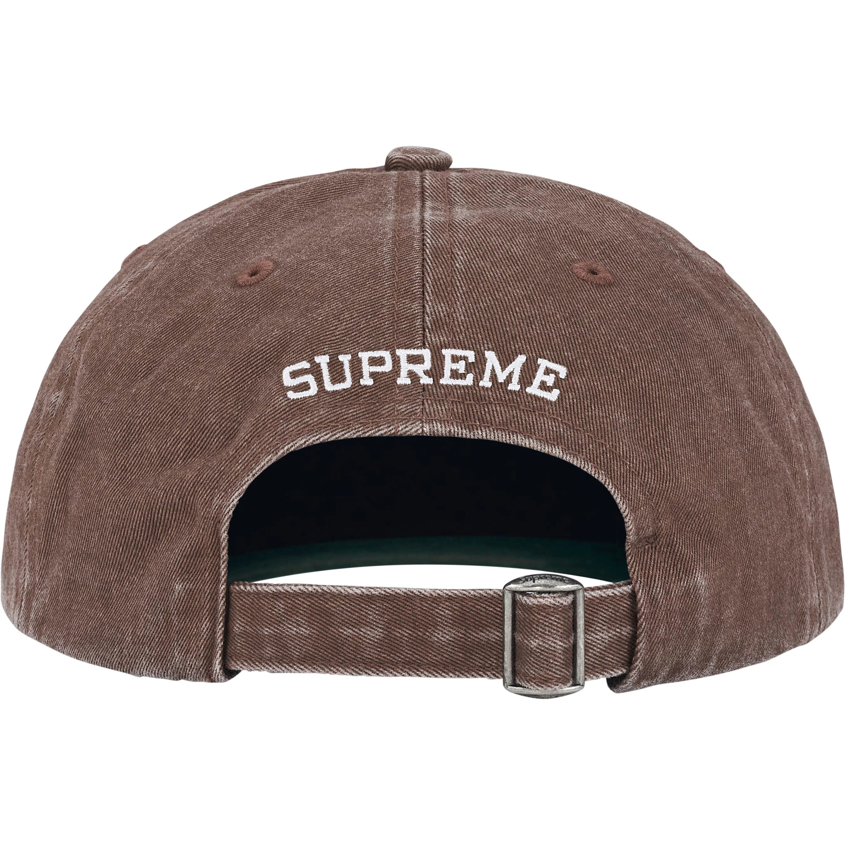 Supreme Italy 6-Panel (FW25) - Brown - $48