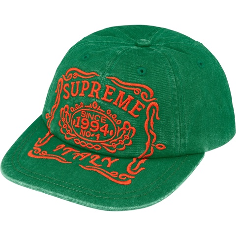 Supreme Italy 6-Panel キャップ Supreme Italy 6-Panel Brown - US