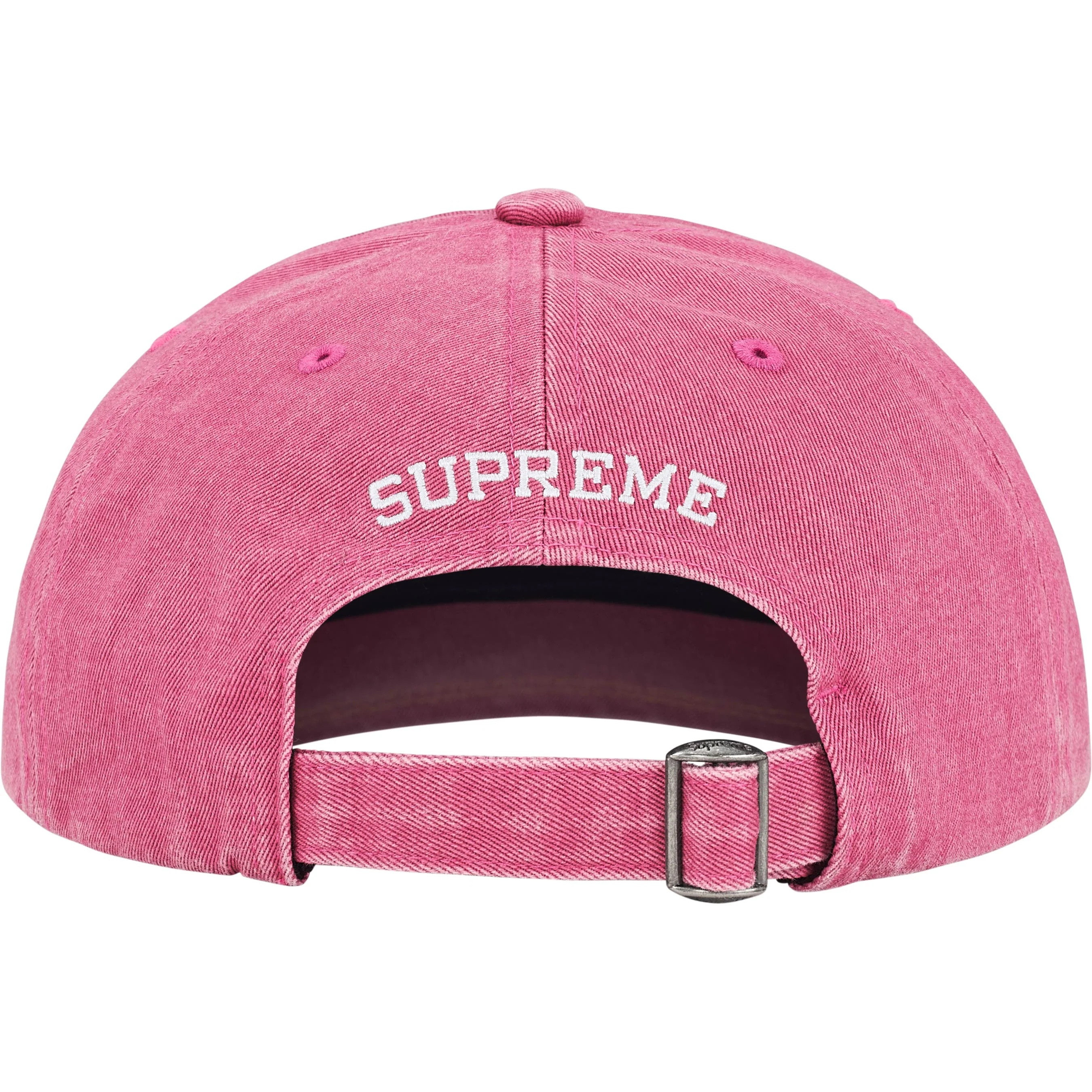 Supreme Italy 6-Panel (FW25) - Rose - $48