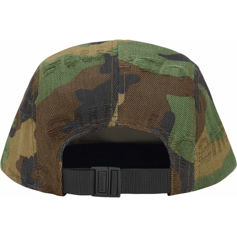 Jacquard Logos Denim Camp Cap - fall/winter 2025 - Supreme