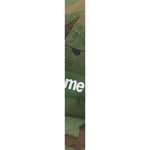 Supreme Jacquard Logos Denim Camp Cap (FW25) - Woodland Camo
