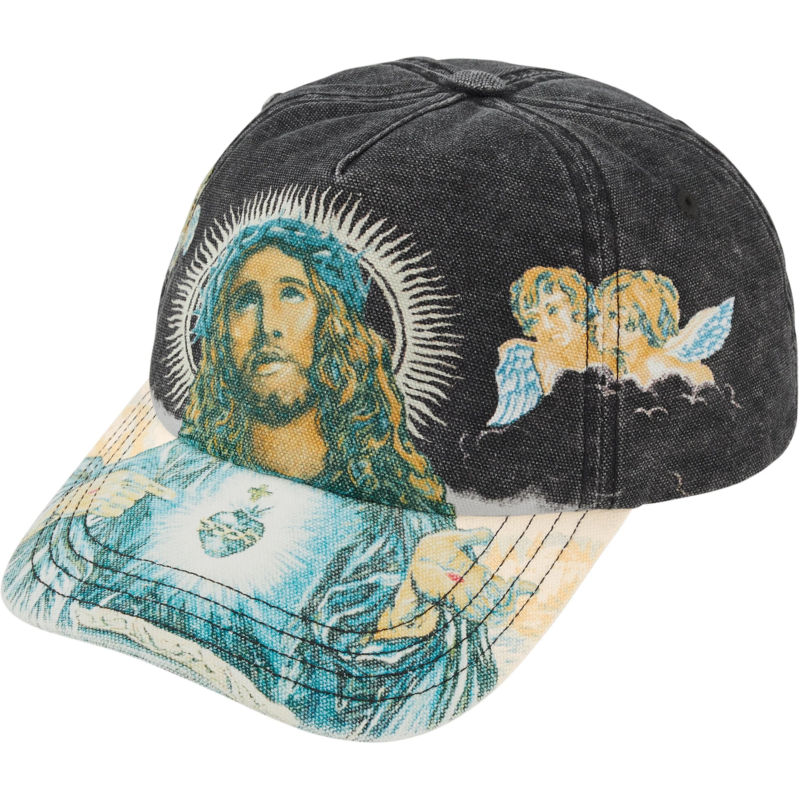 Supreme Jesus 5-Panel (FW25) - Black - $48