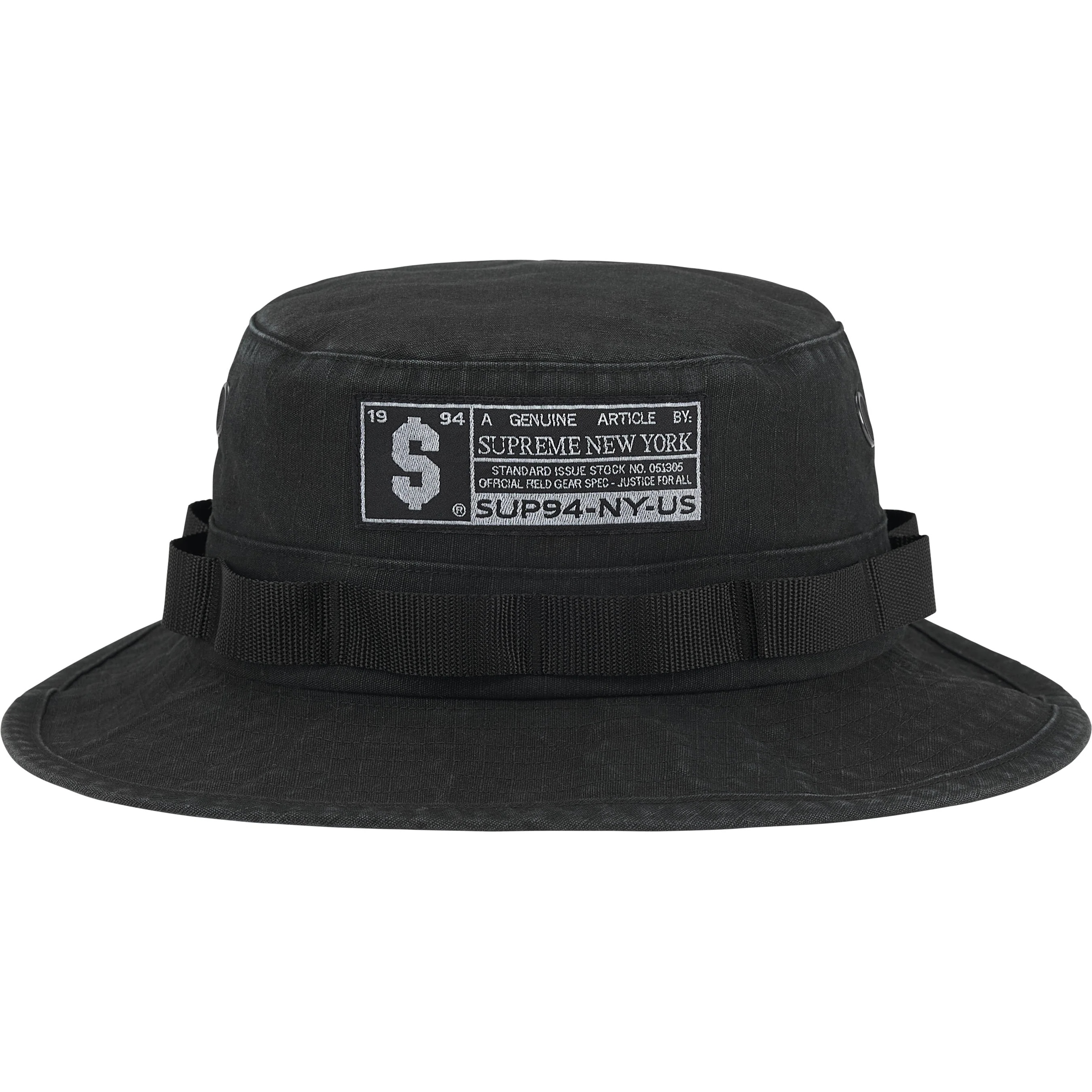 Supreme Military Boonie (FW25) - Black - $58