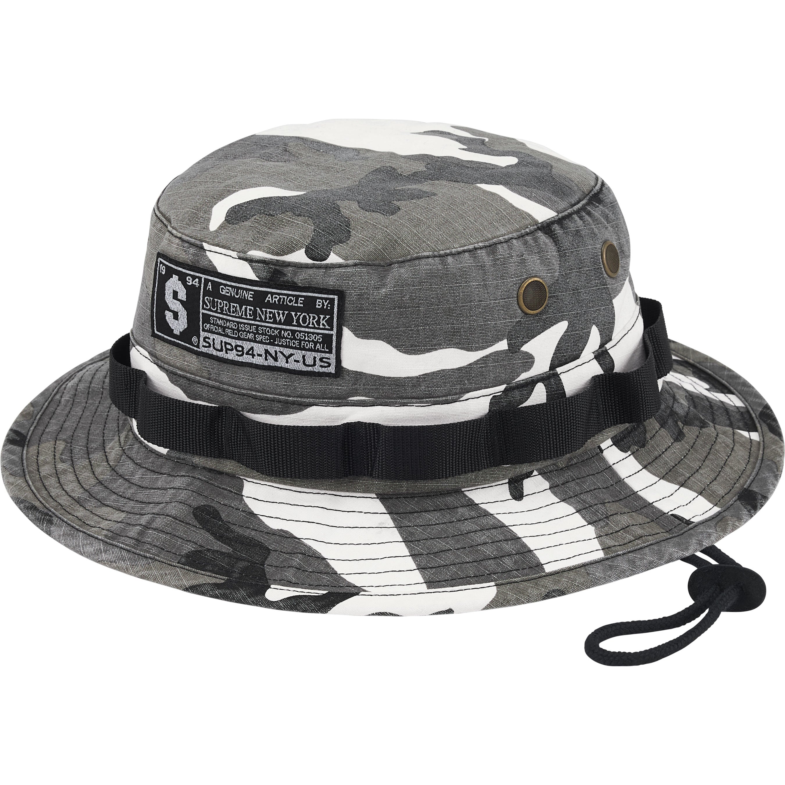Supreme Military Boonie (FW25) - Snow Camo - $58