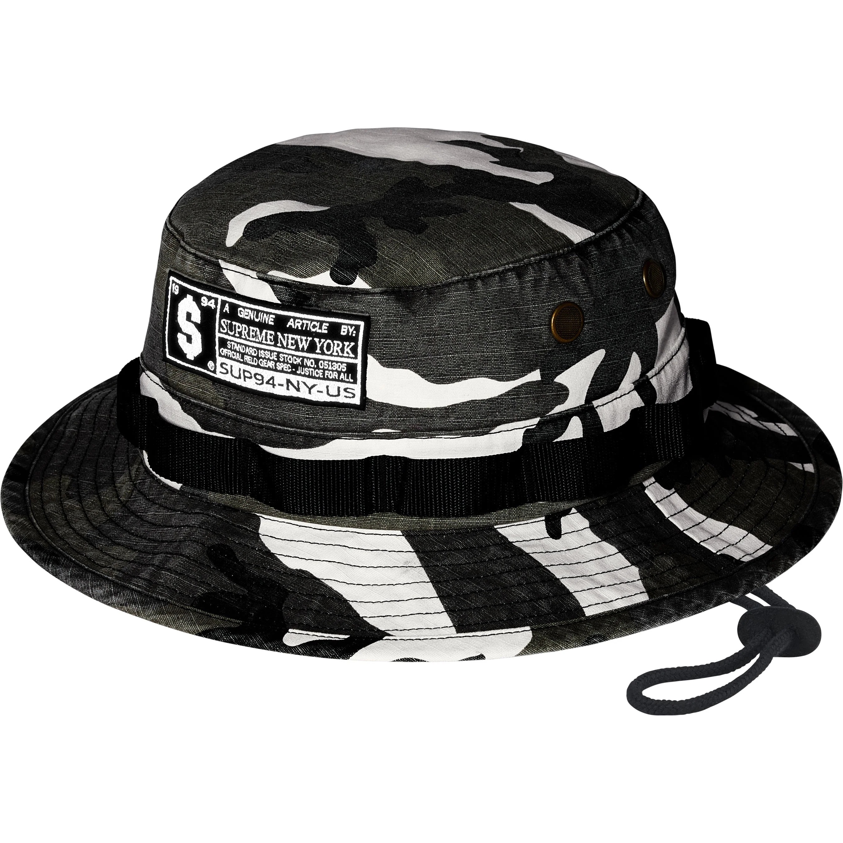 Supreme Military Boonie (FW25) - Snow Camo - $58