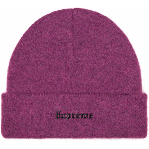 帽子 supreme mohair beanie plum 24FW Mohair Beanie - fall/winter 2025 - Supreme