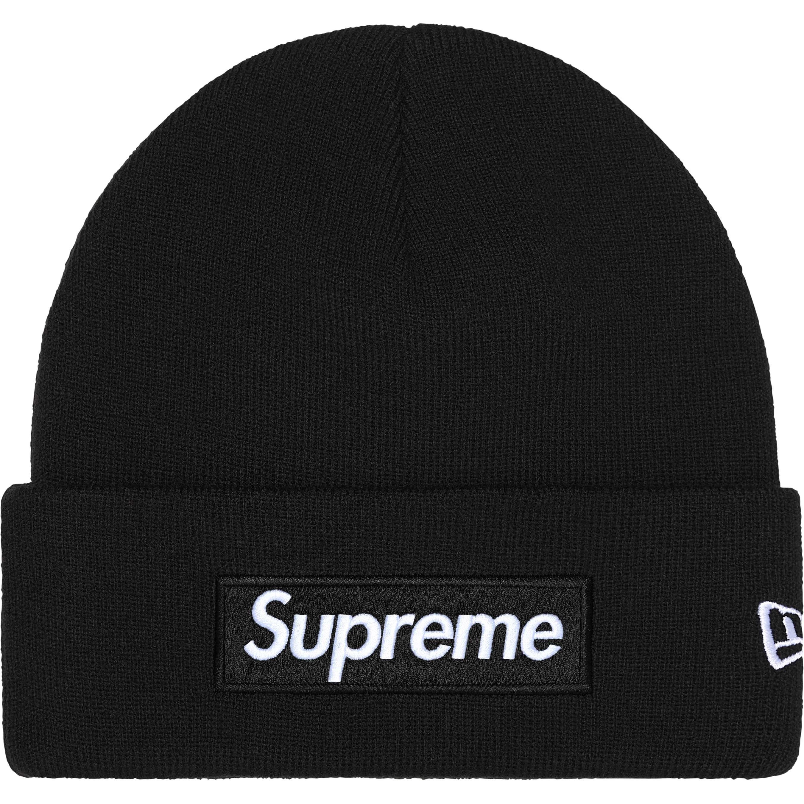 Supreme New Era Box Logo Beanie (FW25) - $44