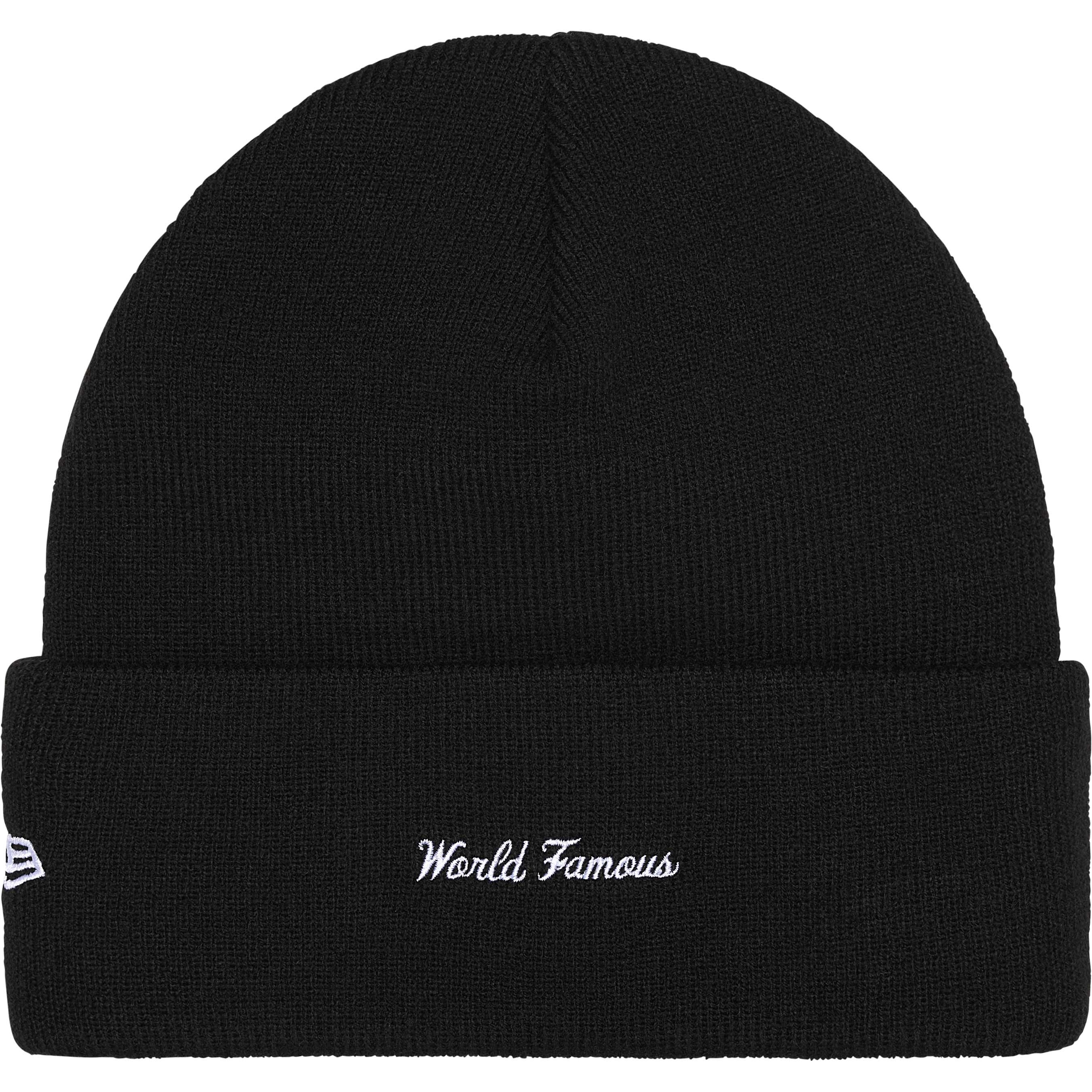 Supreme New Era Box Logo Beanie (FW25) - Black - $44
