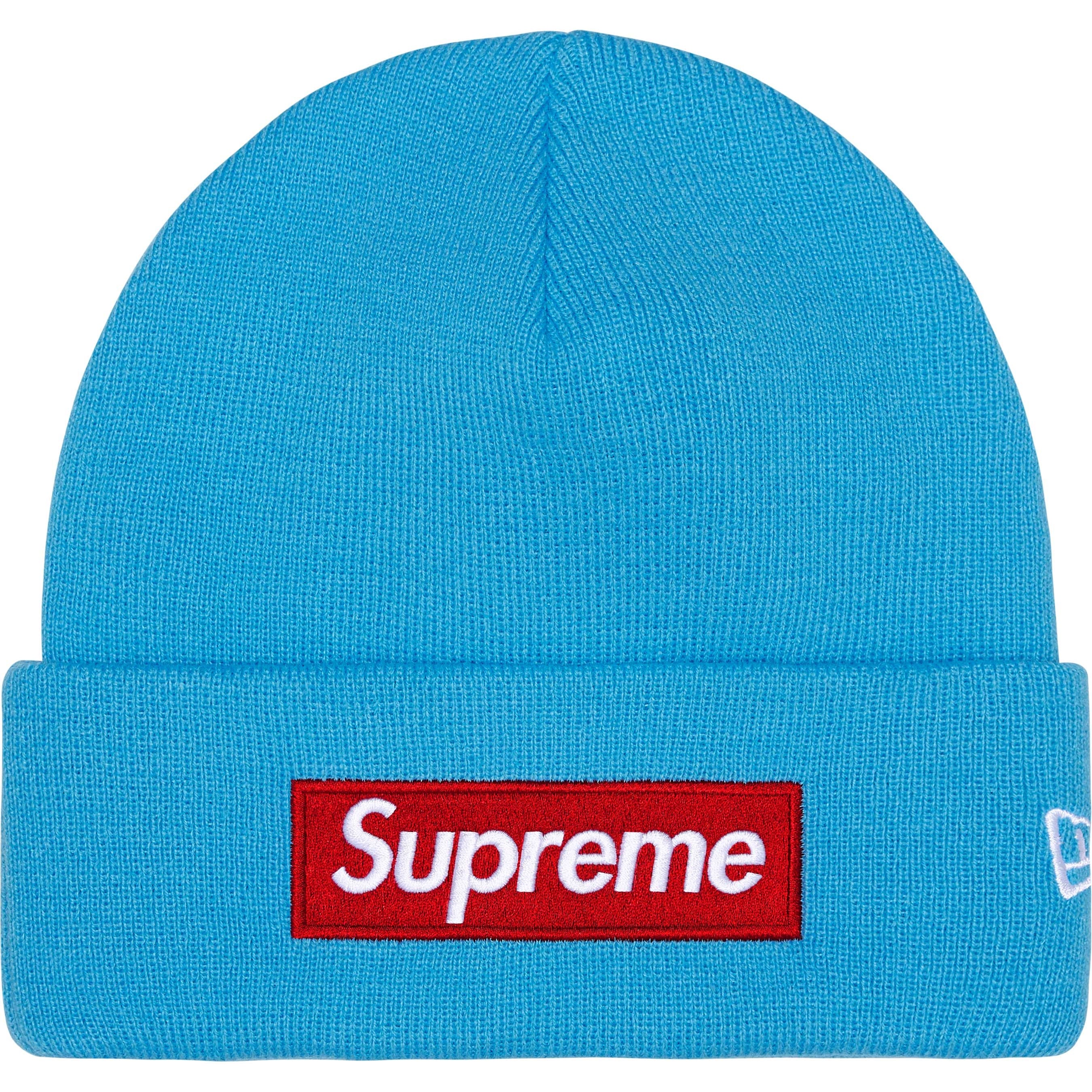 Supreme New Era Box Logo Beanie (FW25) - $44