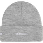 Supreme New Era Box Logo Beanie (FW25) - Heather Grey