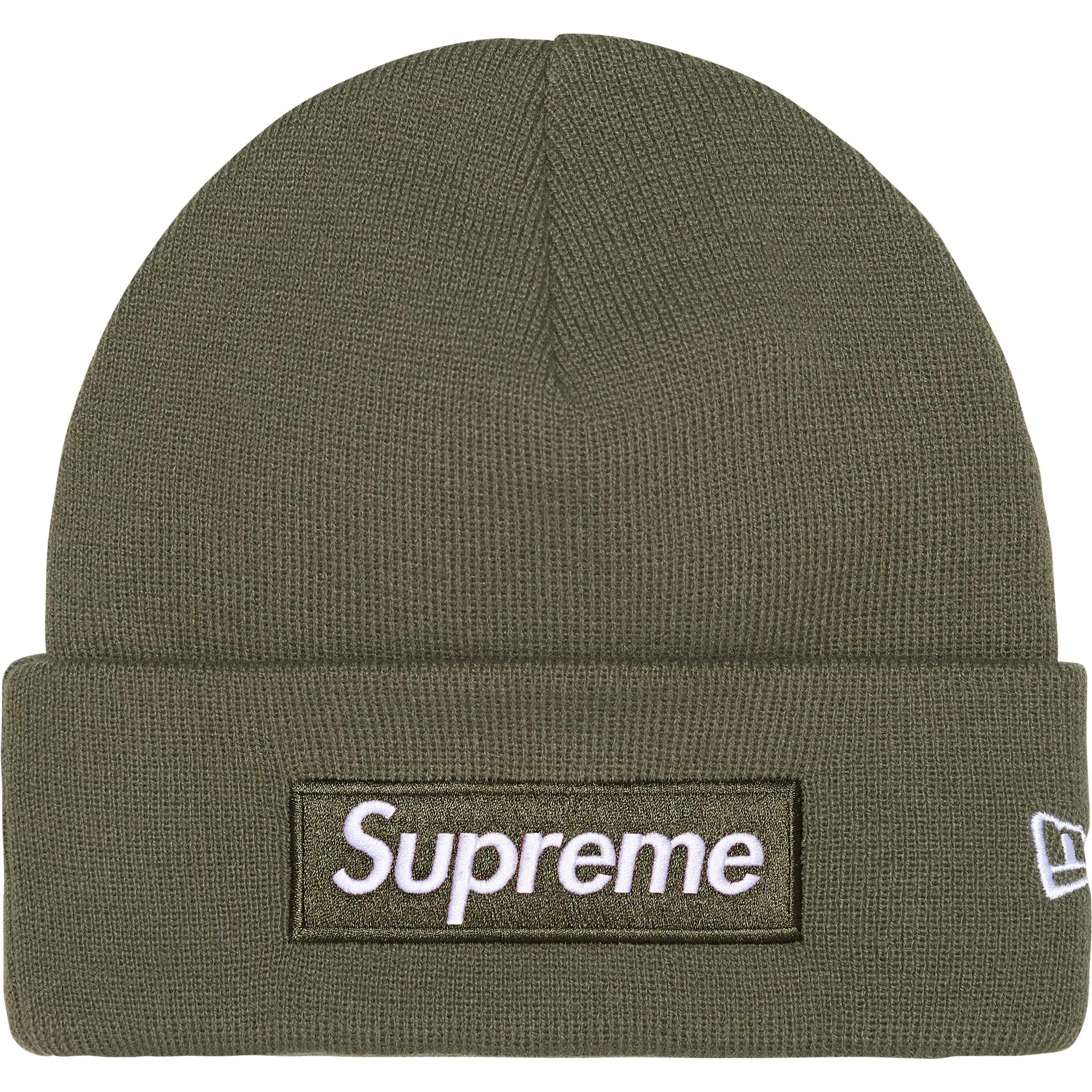 Supreme New Era Box Logo Beanie (FW25) - $44