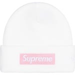 Supreme New Era Box Logo Beanie (FW25) - White