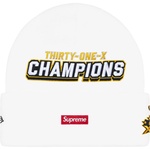 Supreme New Era Football Beanie (FW25) - White