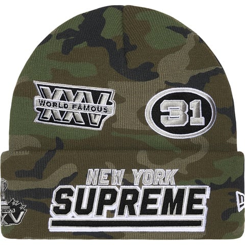Supreme 25FW New Era Football Beanie 黒 Supreme Polartec Sport Beanie (FW25) Black - FW25 - US