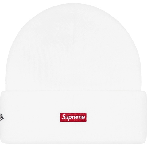 Supreme New Era® Old English Beanie - White