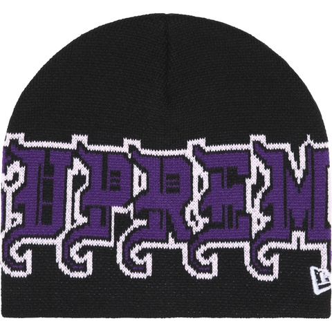 Supreme New Era® Outline Beanie - Black