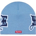 Supreme New Era Outline Beanie (FW25) - Light Blue