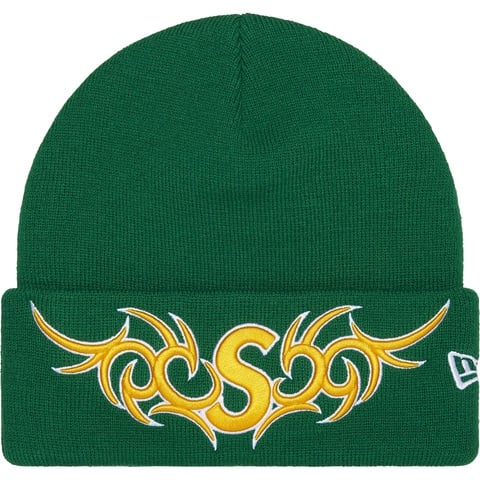 New Era® Tribal S Logo Beanie - fall/winter 2025 - Supreme