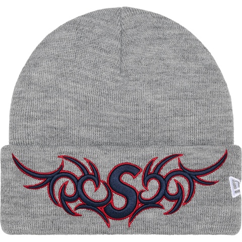 New Era® Tribal S Logo Beanie - fall/winter 2025 - Supreme