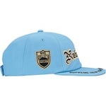 Supreme New York Leather 6-Panel (FW25) - Light Blue