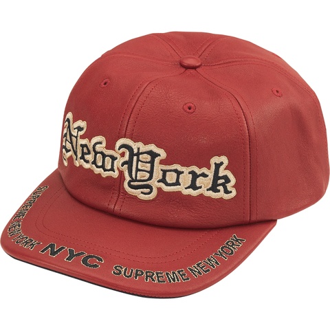 New York Leather 6-Panel - fall/winter 2025 - Supreme