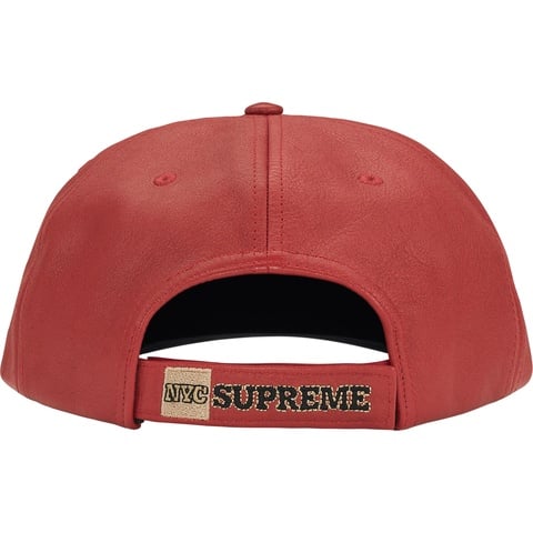 な*ぬ様 Supreme New York Leather 6-Panel New York Leather 6-Panel - fall/winter 2025 - Supreme