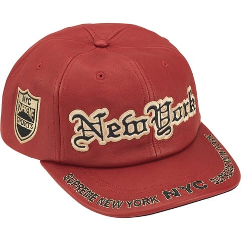 New York Leather 6-Panel - fall/winter 2025 - Supreme