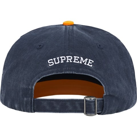 Pigment Coated 2-Tone S Logo 6-Panel - Supreme