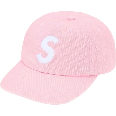 Pigment Coated Canvas S Logo 6-Panel - Supreme