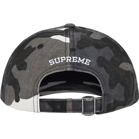 Pigment Coated Canvas S Logo 6-Panel - SupremeCommunity